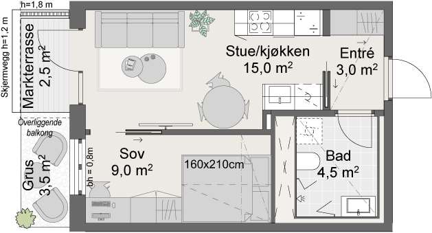 Plantegning 1